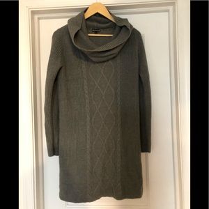 Sweater dress- tunic length
